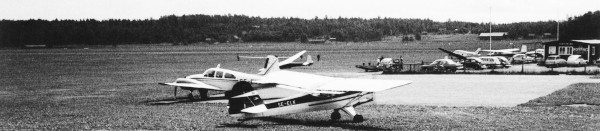 Vy �t s�der fr�n terminalomr�det 1965