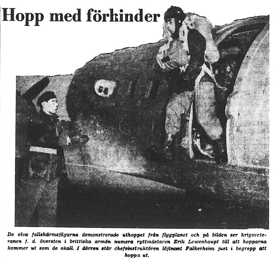 Bild i Nerikes Allehanda 1951