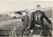 Valter och Sven-Olov på cykel